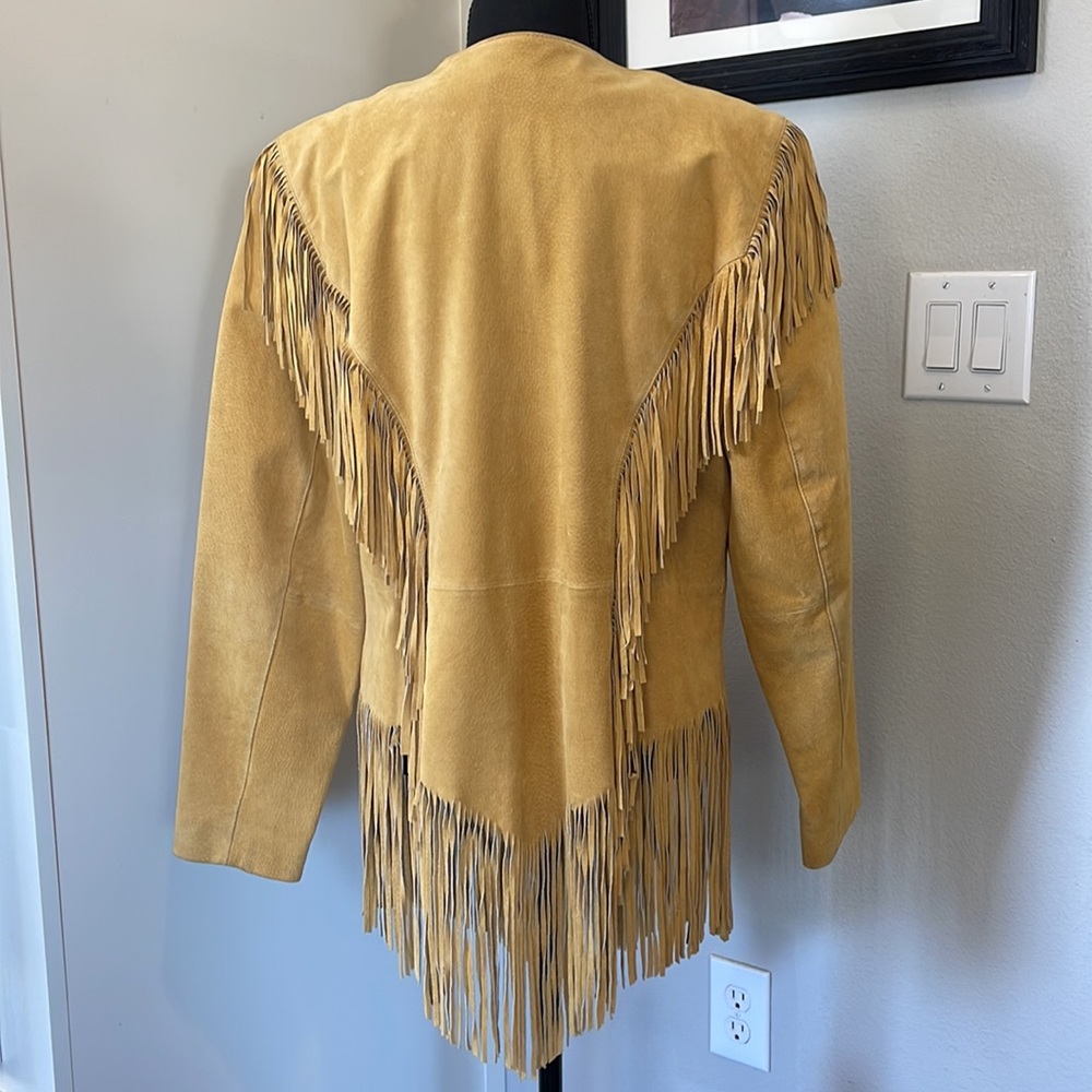Cripple Creek Vintage leather, suede Jacket - Picture 2 of 10